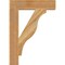 Ekena Millwork Funston Block Rough Sawn Bracket, Western Red Cedar, 4"W x 20"D x 28"H BKT04X20X28FST05RWR - alternate 3